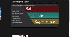 Desktop Screenshot of anglersoutlet.net